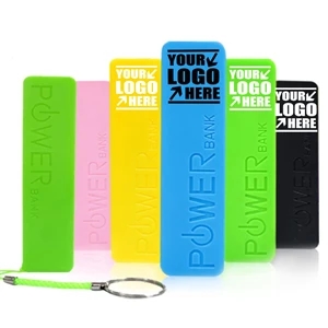 2600 mAh Color High Quality Mini Portable Power Bank