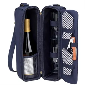 Custom Premium luxury Portable Wine Tote Bag