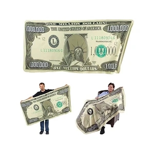 Flannel Dollar Blanket