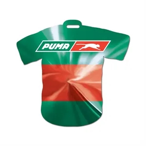 USA Made Waterproof Laminated Event Tag - T-Shirt Shape