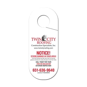 USA Made Parking Permit - Door Hanger - Rectangle (8"x3.25")