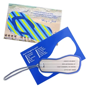 Flip Flop Luggage Tag