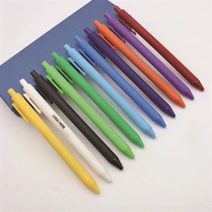 Office stationery Candy Color Plastic Press Ballpoint Pen