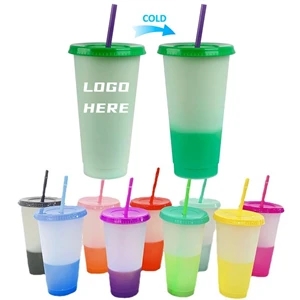 24oz Color Changing Stadium Cup