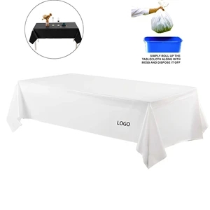 Plastic Rectangle Table Cloth  Cover