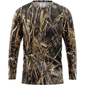 Realtree® Men's. Polyester Interlock Long Sleeve T-Shirt