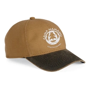 Outdoor Cap HPK100 Canvas Cap with Weathered Cotton Visor