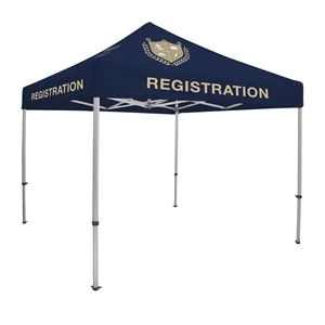 10' Elite Tent Kit (Full-Color Imprint, 4 Locations)