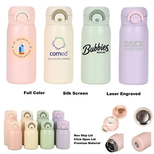 7/12 oz Mini Stainless Steel Insulated Thermal Water Bottle