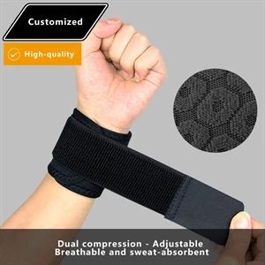 Thin Wrapped Pressure Fitness Sports Wristband Protector