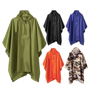 Rain Poncho, Raincoat Jacket For Unisex With Closure Bag