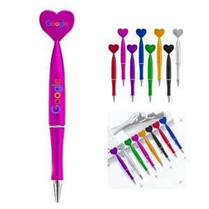 Love Ballpoint Pen - Heart Top