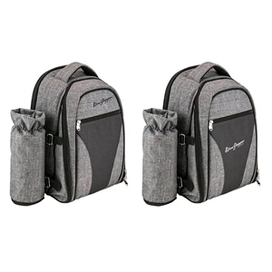 Wine Picnic Backpack for Four