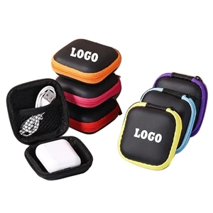 EVA Earphone Case Data Cable Storage Box