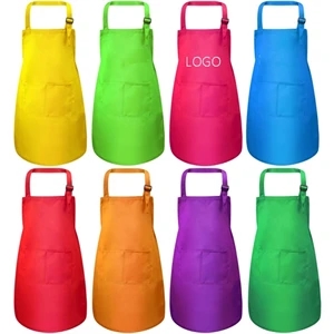 Kids Apron Chef Kitchen Cooking Baking Painting Boys Girls