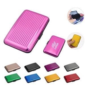 Rfid Aluminium Metal Credit Card Wallet Holder