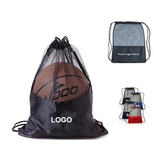 Outdoor Basketball Drawstring Gym Backpack