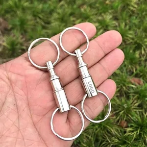 Quick Release Detachable Pull Apart Keychain