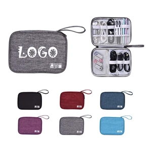 Portable Electronic Accessories Case Cable Organizer Bag