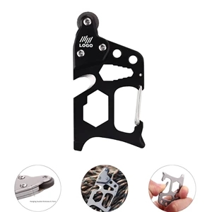 Outdoor Camping Multifunctional Flint Carabiner