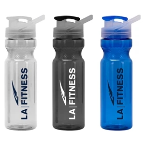 28oz Fitness Bottle with Guzzler Lid