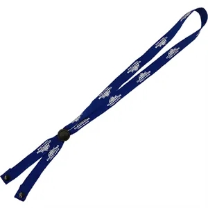 Polyester Print Mask Lanyard