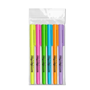 Brite Spots Pocket Highlighter - USA Made - 6 Pack