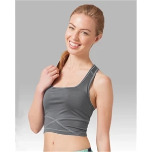 Boxercraft Girls' Cropped Middie Tank