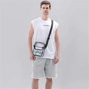 Clear Crossbody Purse Stadium Approved PVC Bag