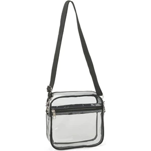 Stadium Approved Clear PVC Transparent Crossbody Bag