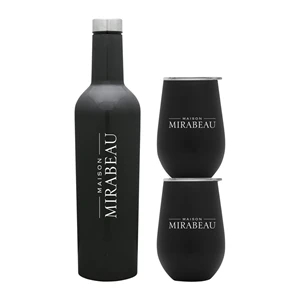 Wine Growler & Tumbler Set