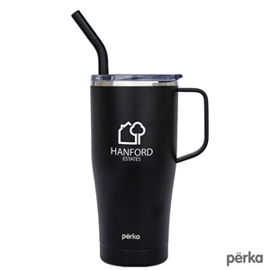 Perka® Clayton 20 oz. Double Wall, Stainless Steel Travel...