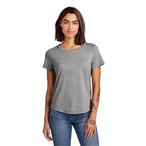 Allmade Women's Relaxed Tri-Blend Scoop Neck Tee