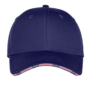 Port Authority Americana Flag Sandwich Cap.