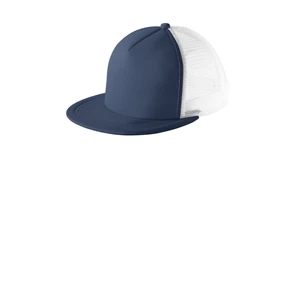 District Flat Bill Snapback Trucker Cap.