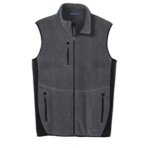 Port Authority R-Tek Pro Fleece Full-Zip Vest.