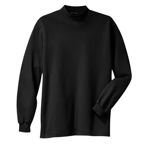 Port Authority Interlock Knit Mock Turtleneck.