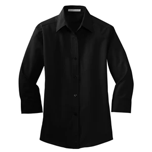 Port Authority Women's 3/4-Sleeve Easy Care Shirt.