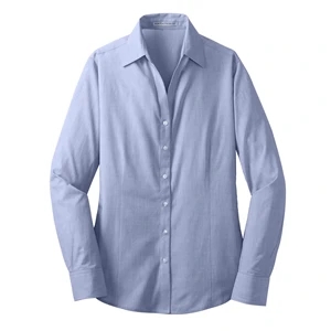 Port Authority Women's Crosshatch Easy Care Shirt.