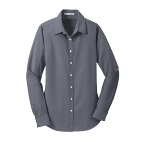 Port Authority Women's SuperPro Oxford Shirt.