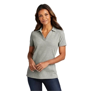 Port Authority Women's C-FREE Cotton Blend Pique Polo