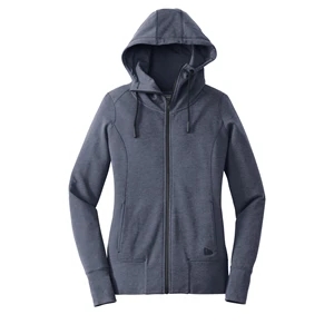 New Era Women's Tri-Blend Fleece Full-Zip Hoodie.