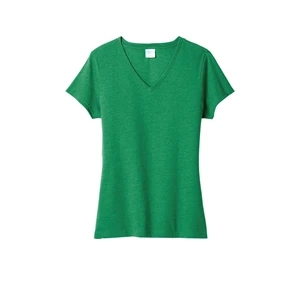 Port & Company Women's Fan Favorite Blend V-Neck Tee.