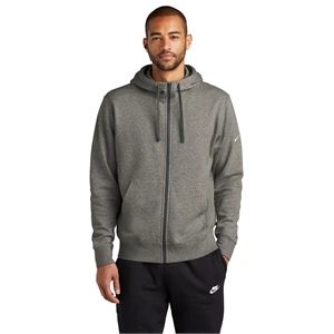 Nike Club Fleece Sleeve Swoosh Full-Zip Hoodie