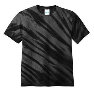 Port & Company - Tiger Stripe Tie-Dye Tee.