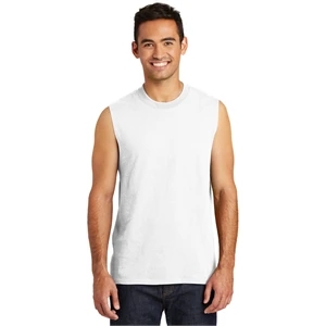 Port & Company Core Cotton Sleeveless Tee.