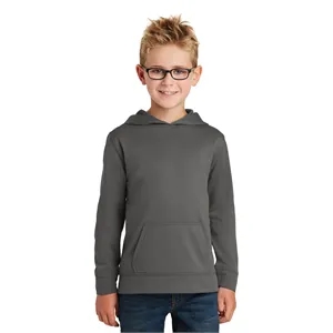 Port & Company Youth Performance Fleece Pullover Hooded S...