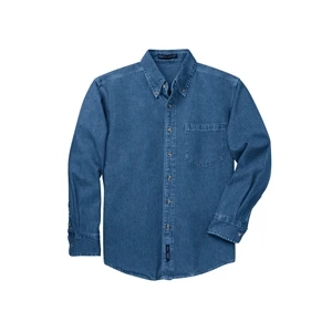 Port Authority Heavyweight Denim Shirt.