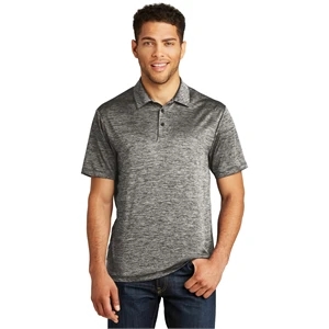 Sport-Tek PosiCharge Electric Heather Polo.