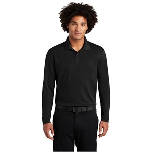 Sport-Tek PosiCharge RacerMesh Long Sleeve Polo.